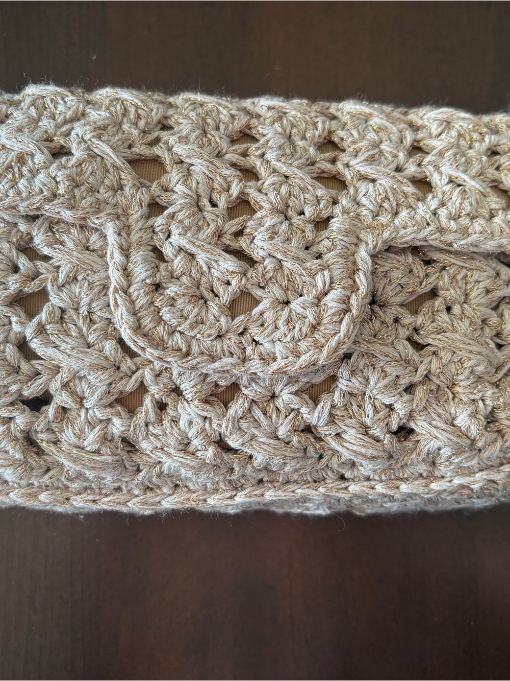 Caterina Bertini Woven Shoulder Bag